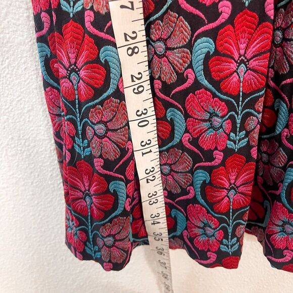 Closet London Floral Embroidered Mini Dress Size 4 - Picture 6 of 10